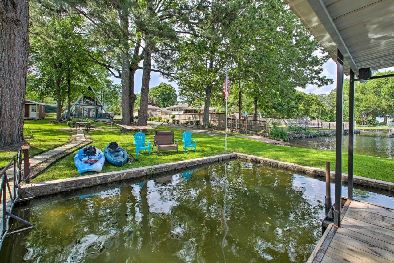 Pet-Friendly Hot Springs Cabin On Lake Hamilton! מראה חיצוני תמונה